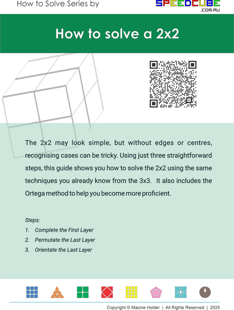 How to Solve a 2x2 Kindle eBook