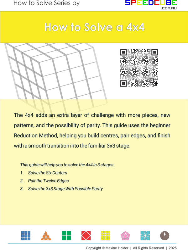 How to Solve a 4x4 Kindle eBook