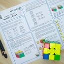 3x3 Last Layer CFOP Foundation Solution | Print Friendly PDF Download